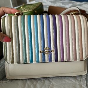 Coach Klare convertible crossbody ombré purse